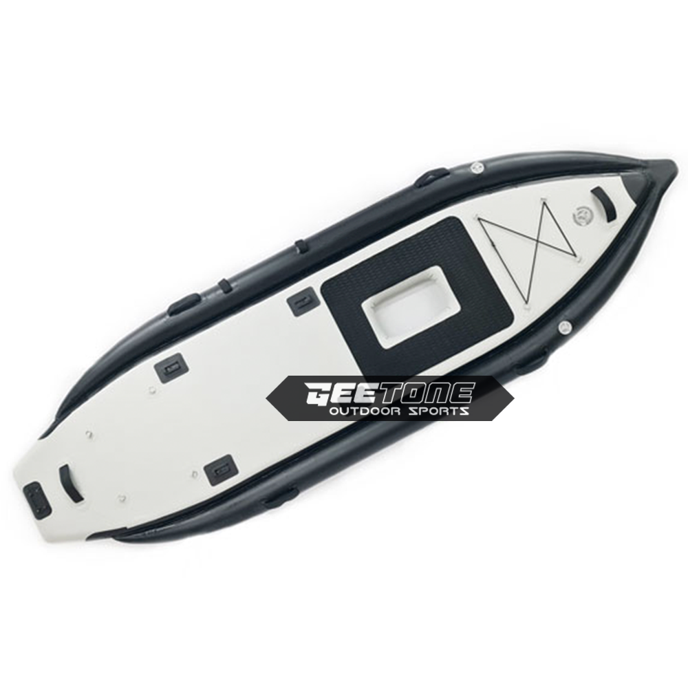 Fishing Kayak Pedal Drive - เรือคายัค Geetone OFF-SUP แบบมีใบพัดขับเคลื่อนด้วยเท้า แบบพองลม แบบพกพา