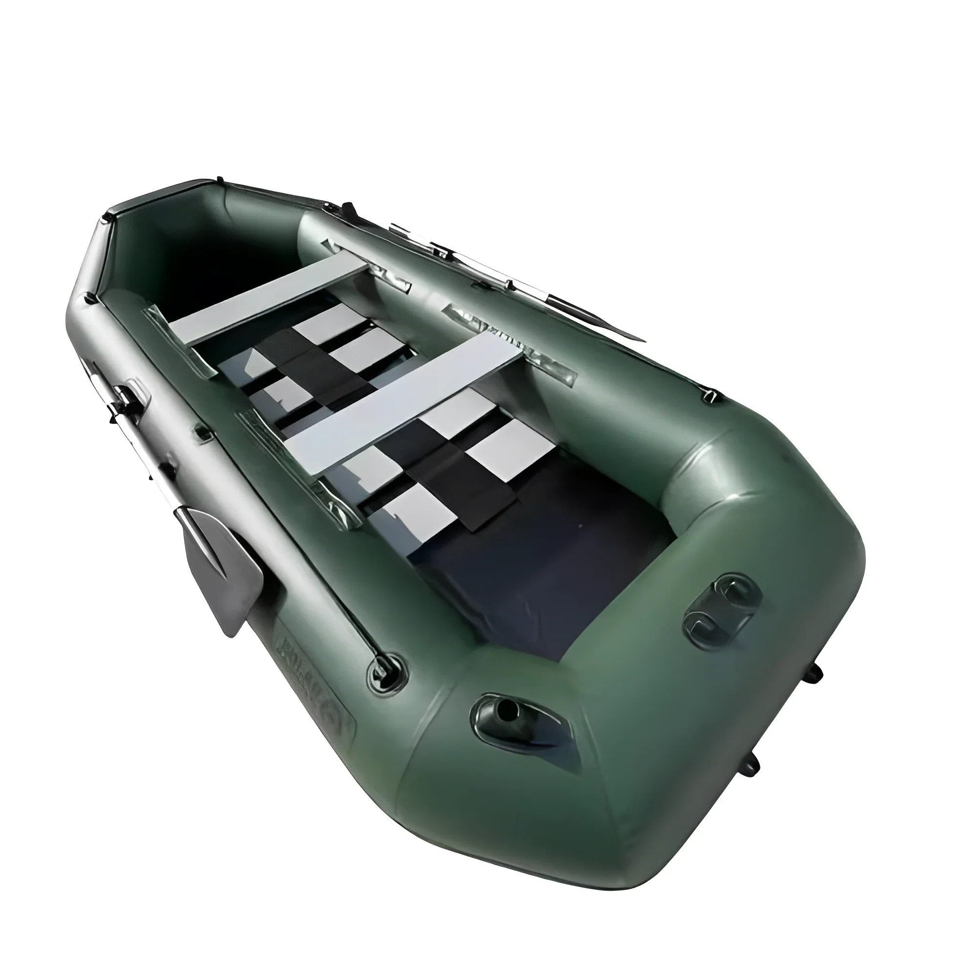 2.6M แบบพกพา PVC Inflatable เร - Fishing Kayak Inflatable บทวิจารณ์และราคา
