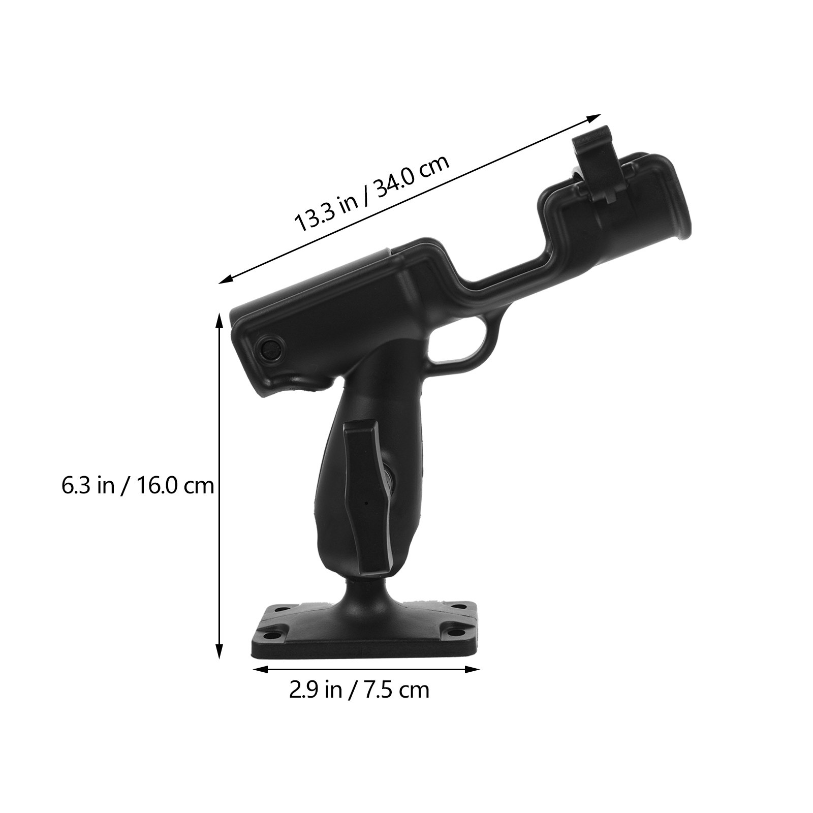 ที่วางคันเบ็ดตกปลาแบบหมุนได้ 3 - Fishing Kayak Rod Holder บทวิจารณ์และราคา