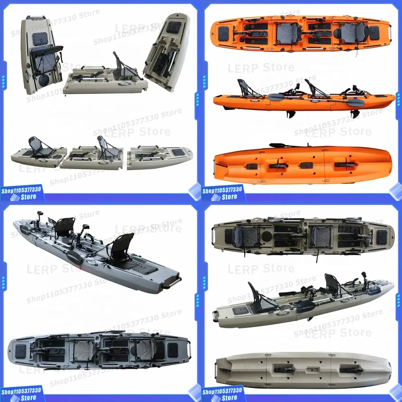 เรือคายัคแบบแยกส่วน 14.5 ฟุต แ - Fishing Kayak Sit In บทวิจารณ์และราคา