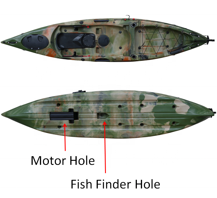 เรือคายัค 12.46' นั่งบนเรือคาย - Fishing Kayak Sit In บทวิจารณ์และราคา