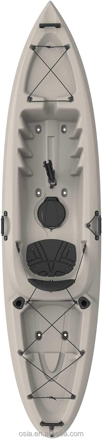 เรือคายัคพลาสติกแข็งสำหรับตกปล - Fishing Kayak Sit In บทวิจารณ์และราคา