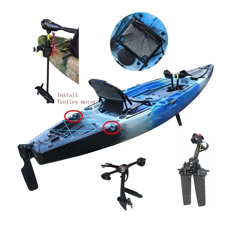 มอเตอร์ไฟฟ้าแบบแป้นเหยียบเดี่ย - Fishing Kayak Sit In บทวิจารณ์และราคา