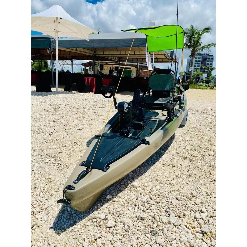 มอเตอร์ไฟฟ้าแบบแป้นเหยียบเดี่ย - Fishing Kayak Sit In บทวิจารณ์และราคา