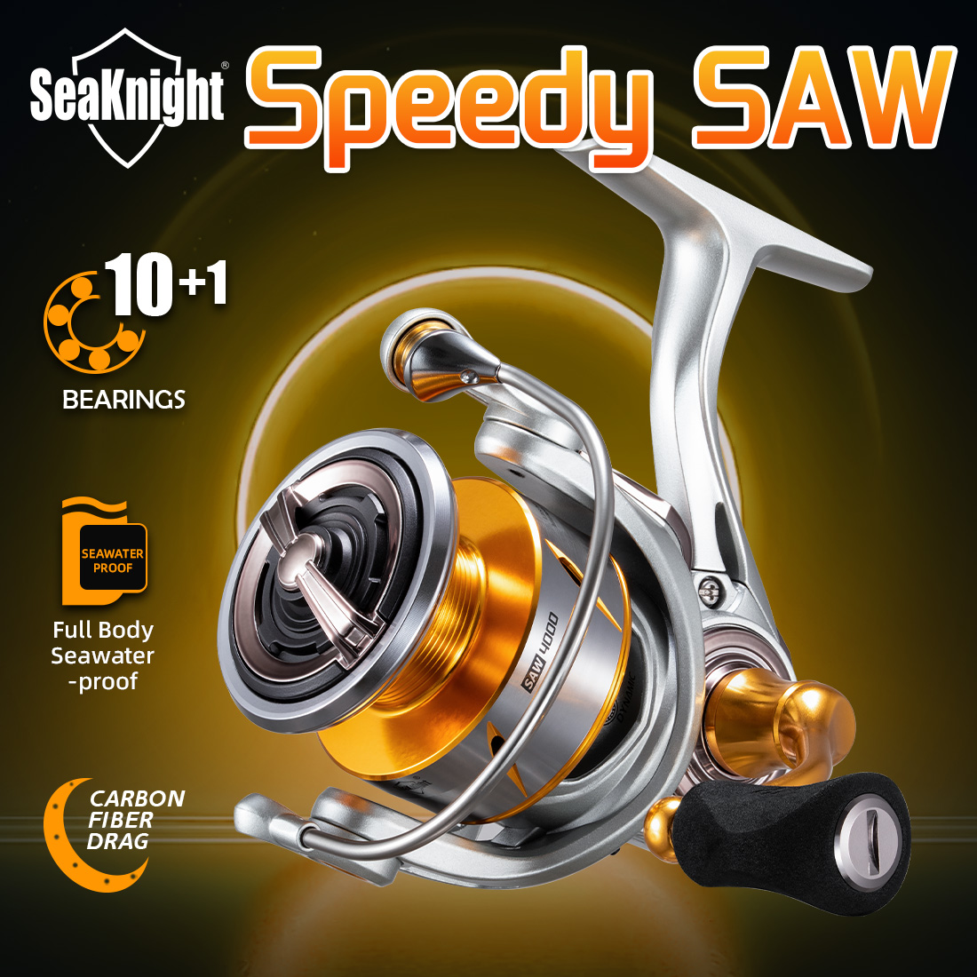 รอกตกปลาทะเล SeaKnight รุ่น Sp - Kastking Reel Zephyr บทวิจารณ์และราคา