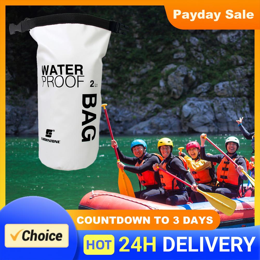 ถุงน้ำสำหรับว่ายน้ำขนาด 2 ลิตร - Fishing Kayak Storage Bag บทวิจารณ์และราคา