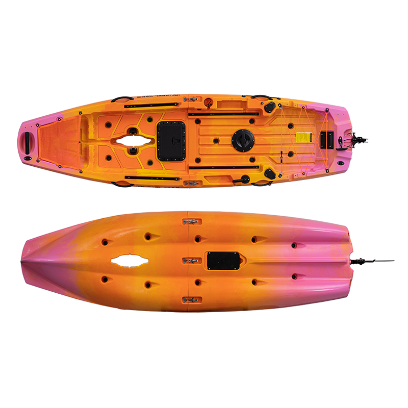 เรือพายแบบแยกส่วนสองส่วนทำจากโ - Fishing Kayak Sit In บทวิจารณ์และราคา